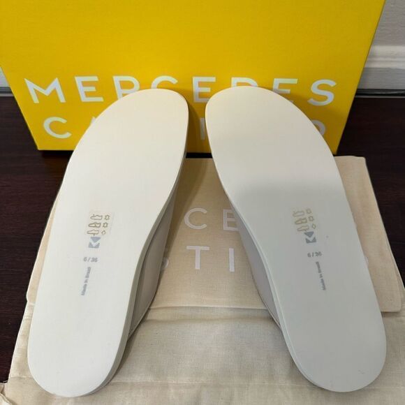 Mercedes Castillo top grain leather upper/lining cushioned Mule size 6/36, NWT - Picture 12 of 15